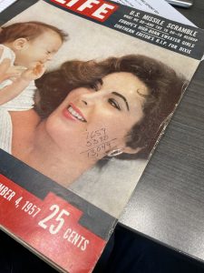 Life Mag with calculations